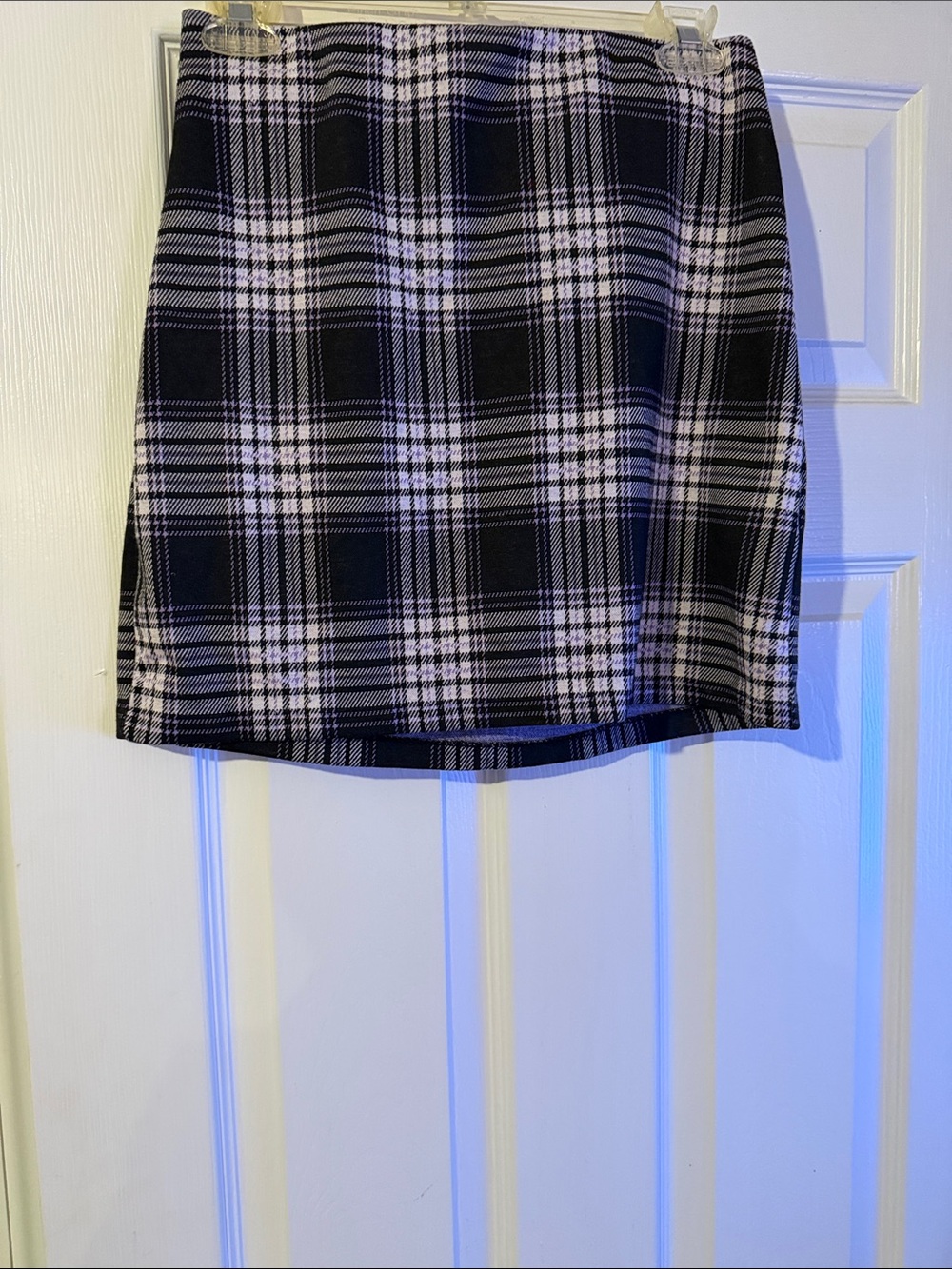 H&M Basics Plaid Skirt Size Small